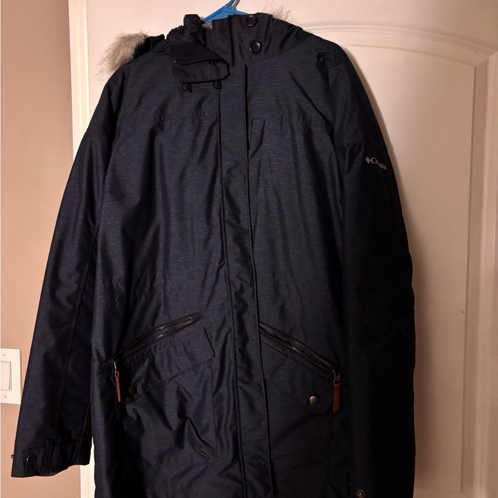 Columbia Women’s Navy Blue Suttle Mountain Jacket